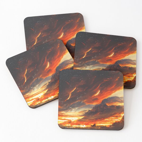 Item preview, The Skies Ablaze designed and sold by BizarreTherapy.