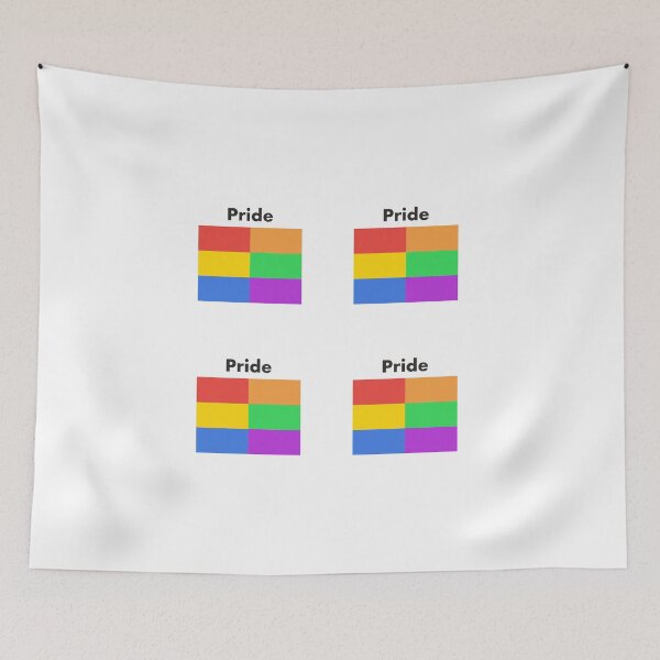 Item preview, PRIDE MONTH RAINBOW FLAG STICKER PACK designed and sold by Inspirationmotivation.