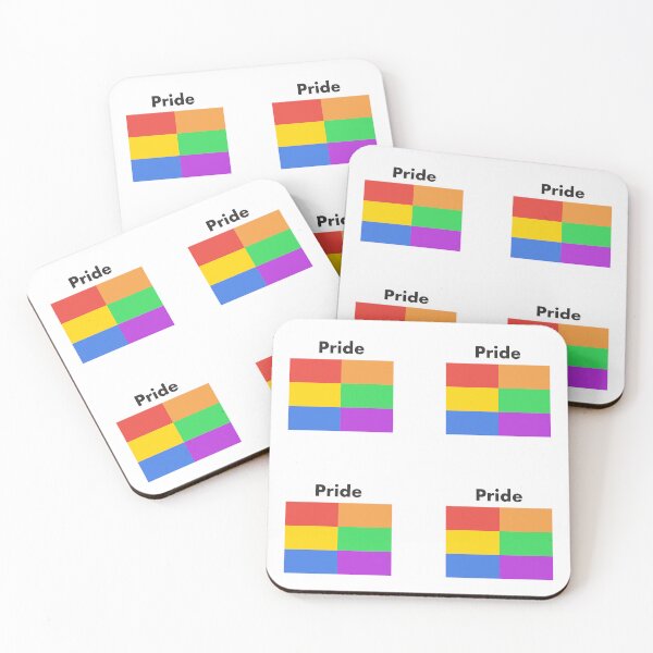 Item preview, PRIDE MONTH RAINBOW FLAG STICKER PACK designed and sold by Inspirationmotivation.
