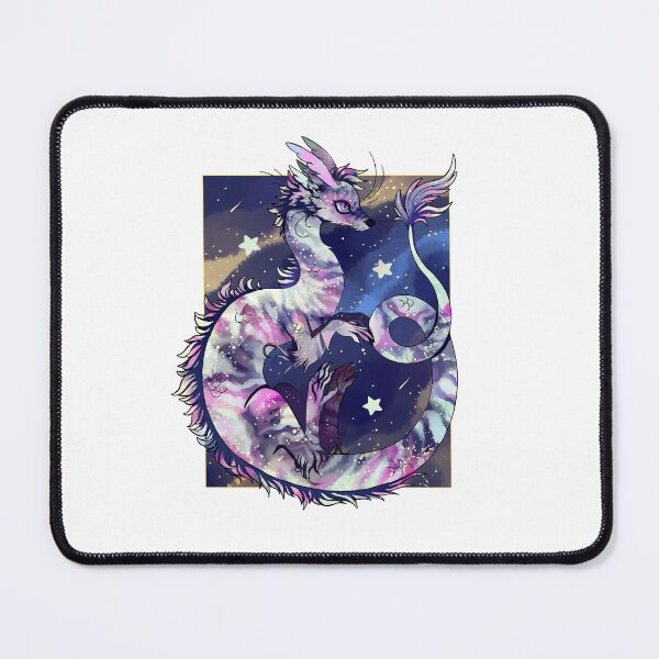 Item preview, pink striped koi space dragon designed and sold by snowysaur.