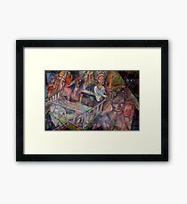 Mural Framed Print
