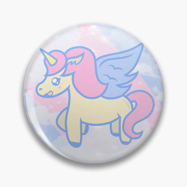 Item preview, Pastel Flying Unicorn in The Clouds  designed and sold by ZuriAmbessa.