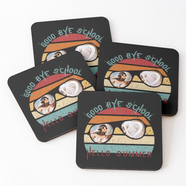 Item preview, Good bye school hello summer girl heart sunglasses designed and sold by yococo.