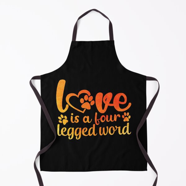 Item preview, love is a four legged word , love gift designed and sold by lapolonaise.