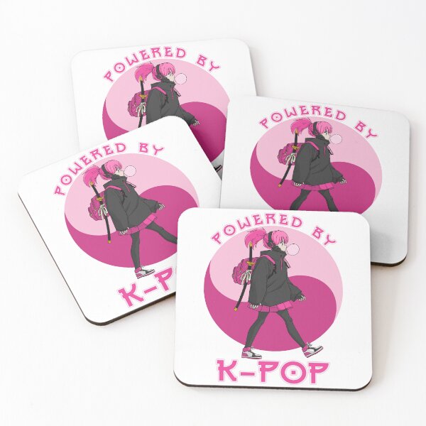 Item preview, Powered by K-Pop, Korean Pop, Anime, K-Pop Gift, Hanguk Aeni, Yin Yang Flag designed and sold by Proverbial Wisdom Design.