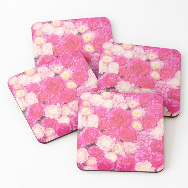 Item preview, pink peonies  designed and sold by Masako Ogasawara.