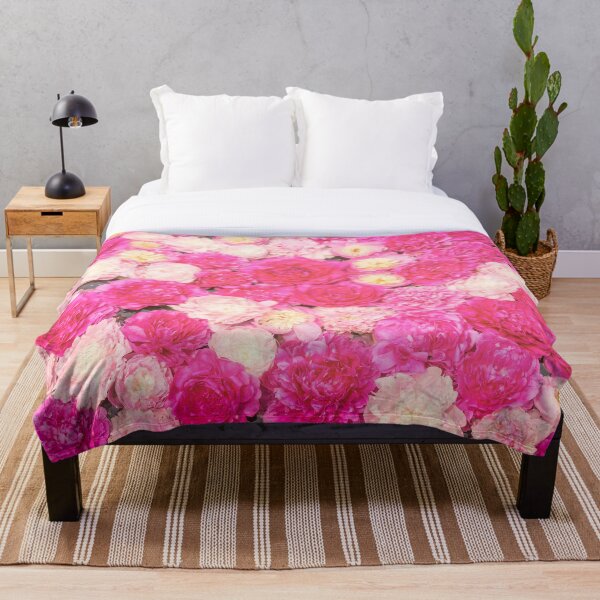 Item preview, pink peonies  designed and sold by Masako Ogasawara.