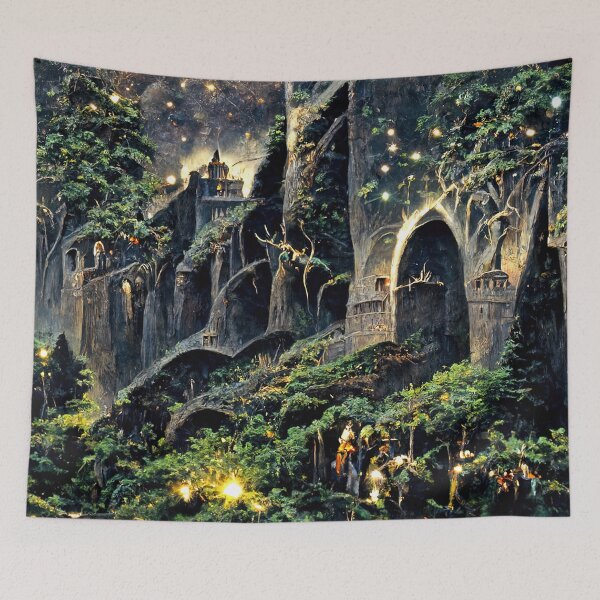 Item preview, City of Elves designed and sold by AM FineArtPrints.