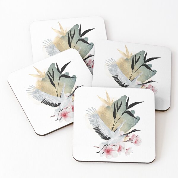 Item preview, Crane Bird Japanese Artwork designed and sold by Blok45.