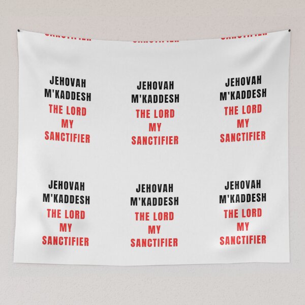 Item preview, Jehovah M'Kaddesh, Father, Blessed, Adoption, Forgiven, Bible verse, Bible, Verse, Christian, Jesus, God, Faith, Christianity, Religion, Lord, Motivational, cute, Grace, Quotes. Christian quotes. designed and sold by Isheshop.