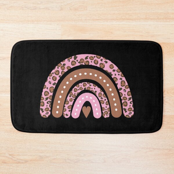 Item preview, Pink leopard rainbow designed and sold by Tanya Mihe.