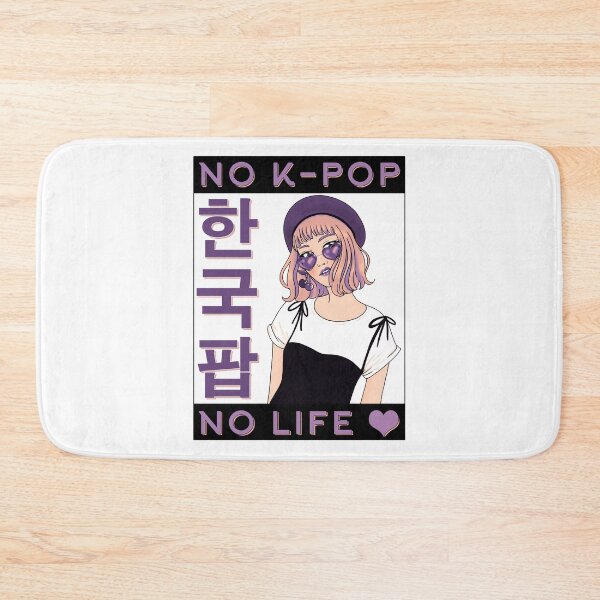 Item preview, No K-Pop, No Life, Korean Pop, Anime, K-Pop Gift, Hanguk Aeni, Korean Hanja designed and sold by Proverbial Wisdom Design.