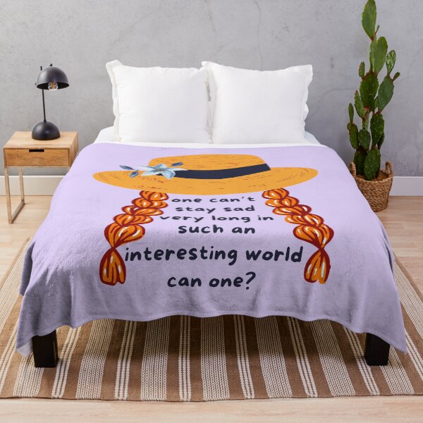 Item preview, Anne Shirley - Anne Of Green Gables Book Quote designed and sold by shmodev.
