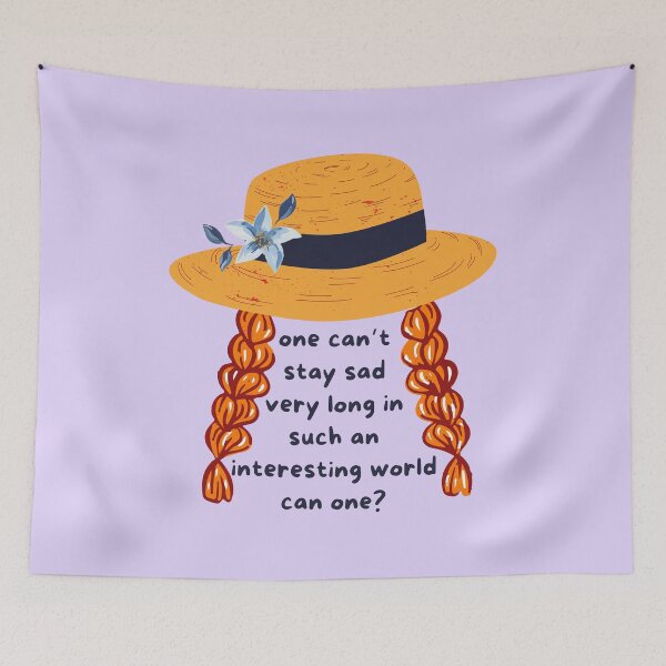 Item preview, Anne Shirley - Anne Of Green Gables Book Quote designed and sold by shmodev.