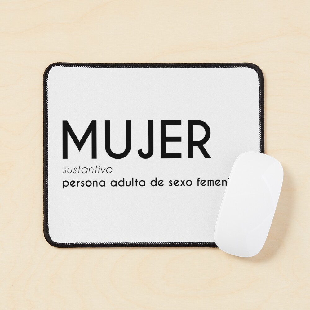 Mujer - Persona Adulta de Sexo Femenino - Adult Human Female in Spanish