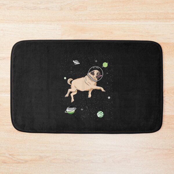 Item preview, Aromantic Pug In Space Aromantic Pride designed and sold by luciaaljudith.