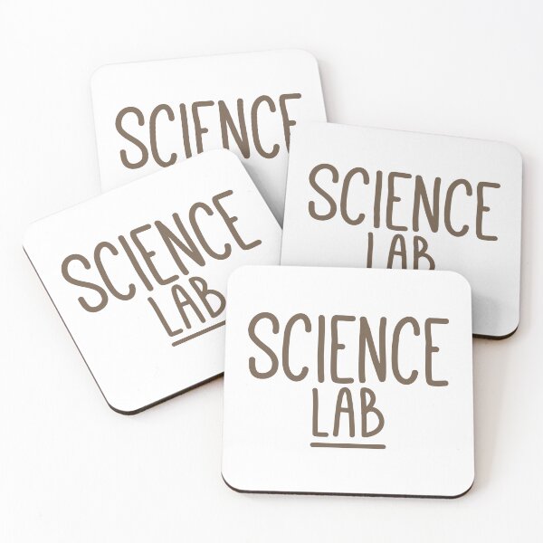 Item preview, Science Lab label designed and sold by Think4Prints.