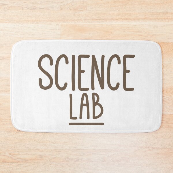Item preview, Science Lab label designed and sold by Think4Prints.