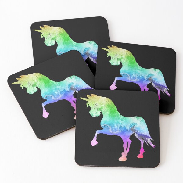 Item preview, Colourful rainbow unicorn designed and sold by LukjanovArt.