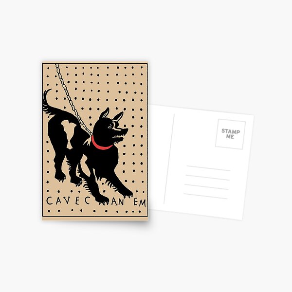 Cave Canem Postcard