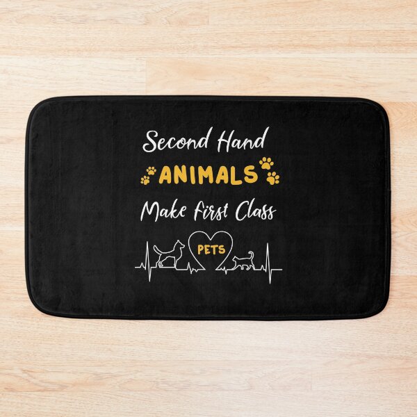 Item preview, Second Hand Animals Make First Class Pets designed and sold by TeeHDesigner.