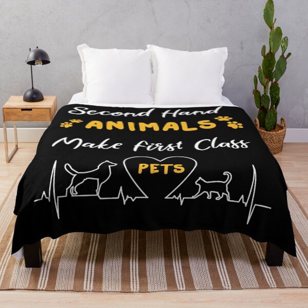 Item preview, Second Hand Animals Make First Class Pets designed and sold by TeeHDesigner.