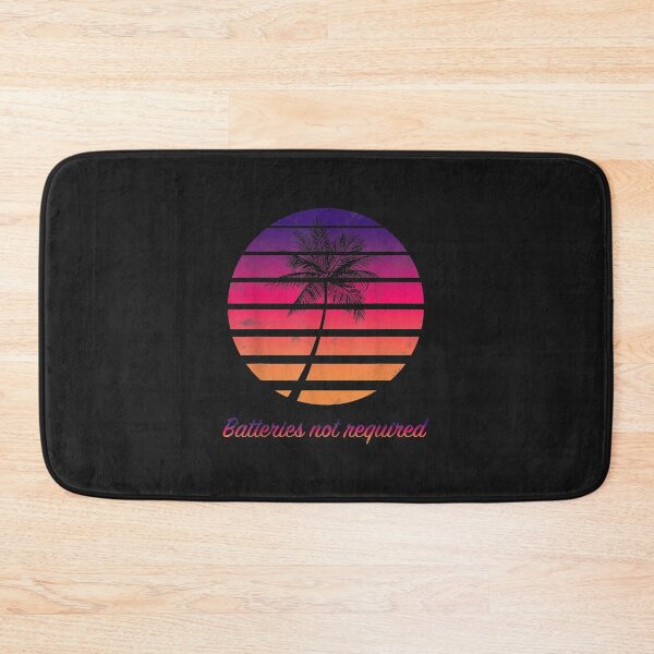 Item preview, Batteries Not Required Palm Print Beach Vacation designed and sold by luciaaljudith.