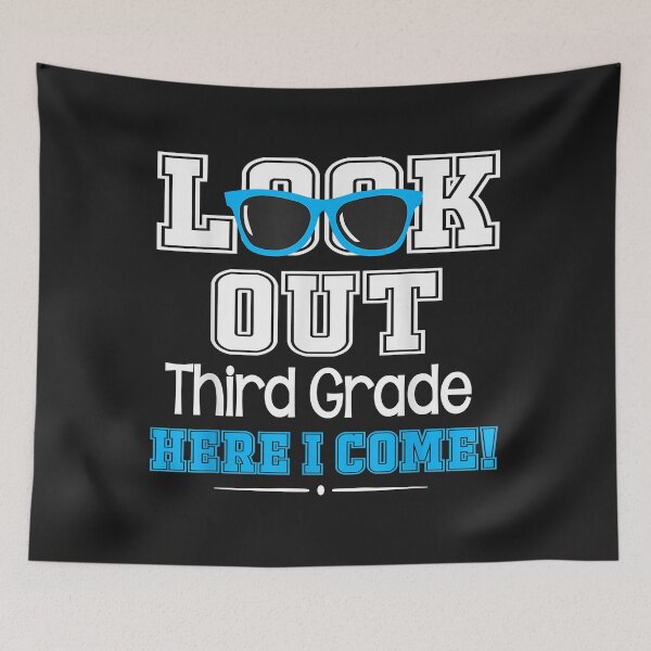 Item preview, Cool Student Look Out Third Grade Here I Come Happy Shirt designed and sold by luciaaljudith.