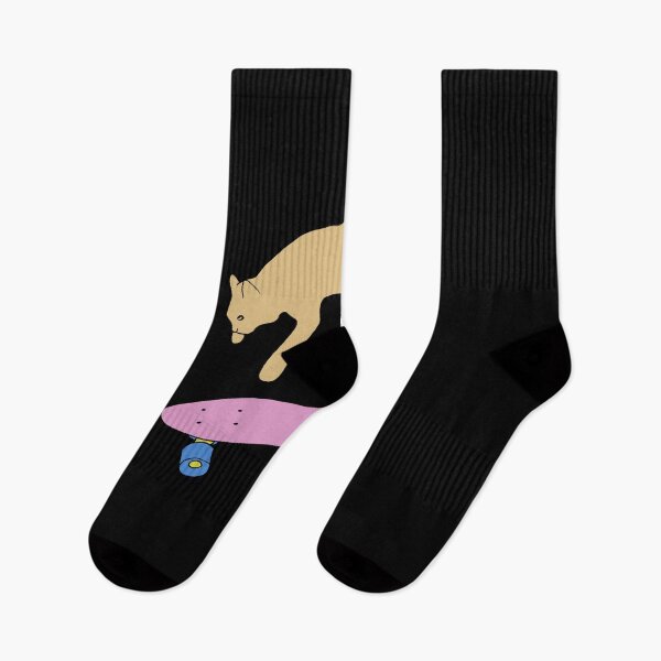 Item preview, Skate Cat Sticker designed and sold by ximenagene.
