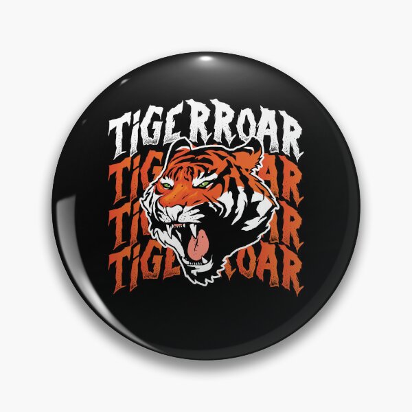 Item preview, Tiger Majestic Wild Fierce Savage Roaring Striped Cat designed and sold by BakaOutfit.