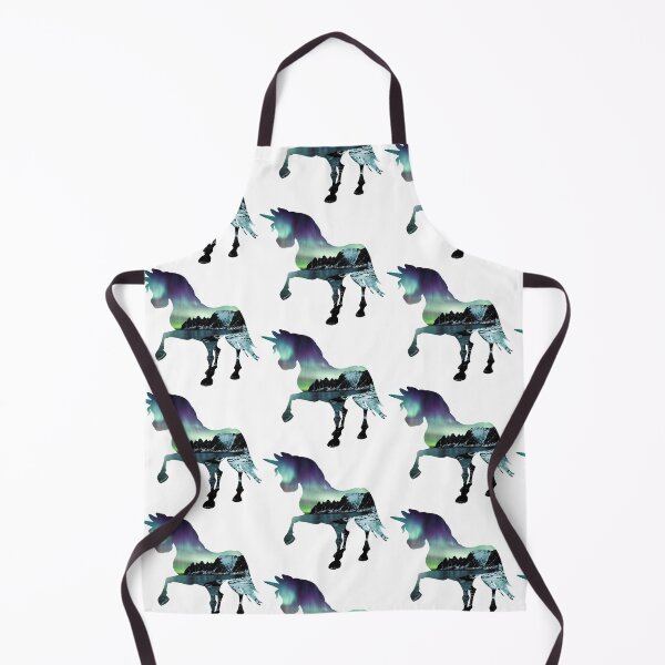 Artikelvorschau, Nightsky Aurora Borealis Einhorn entworfen und verkauft von LukjanovArt.