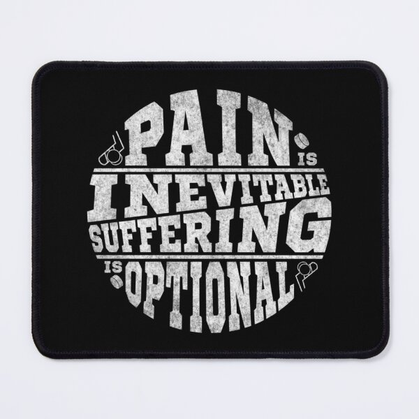 Item preview, Hockey Pain Is Inevitable Suffering Is Optional Classic T-Shirt designed and sold by verarheaf9.