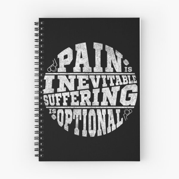 Item preview, Hockey Pain Is Inevitable Suffering Is Optional Classic T-Shirt designed and sold by verarheaf9.