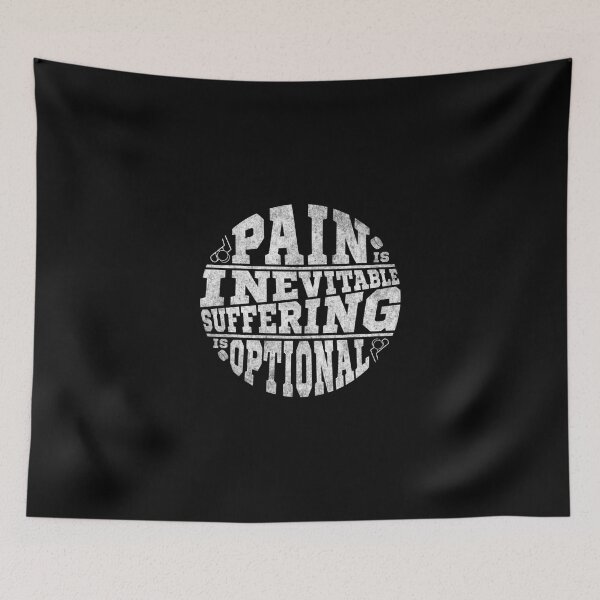 Item preview, Hockey Pain Is Inevitable Suffering Is Optional Classic T-Shirt designed and sold by verarheaf9.