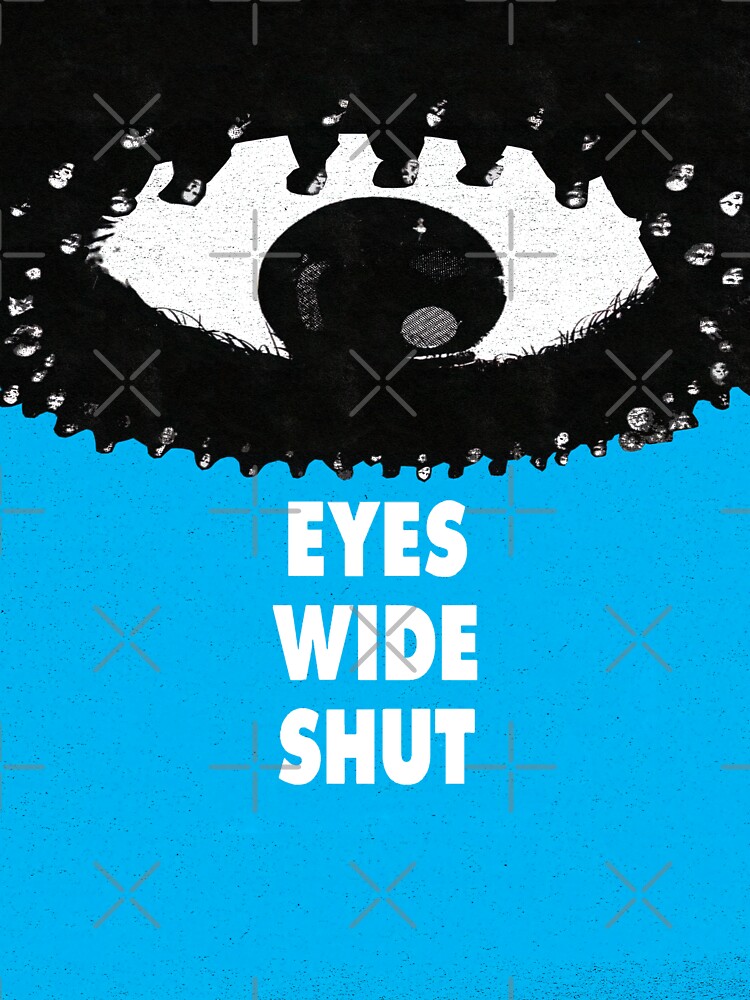 "Eyes Wide Shut Artwork 1" Sticker for Sale by kasixudesigns Redbubble