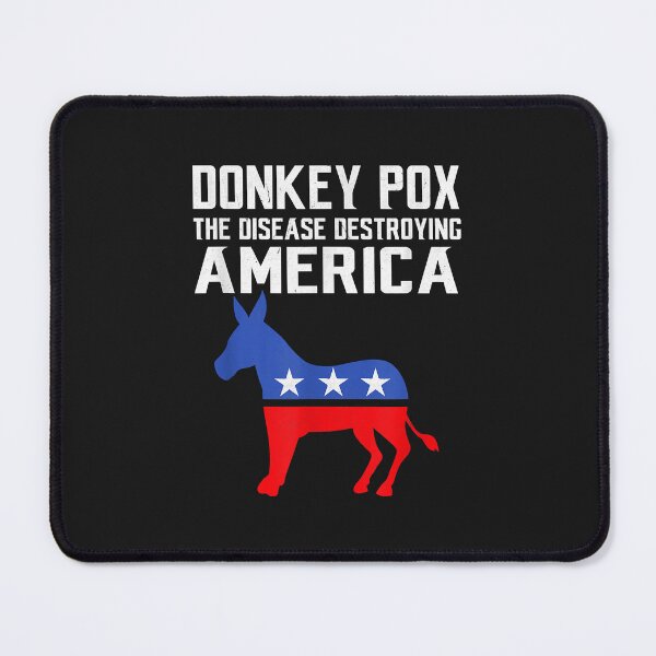 Item preview, Donkey Pox The Disease Destroying America Funny Anti Biden designed and sold by luciaaljudith.