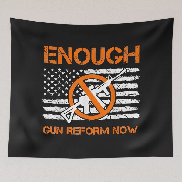 Item preview, Enough End Gun Violence Awareness Day Wear Orange Copy designed and sold by luciaaljudith.