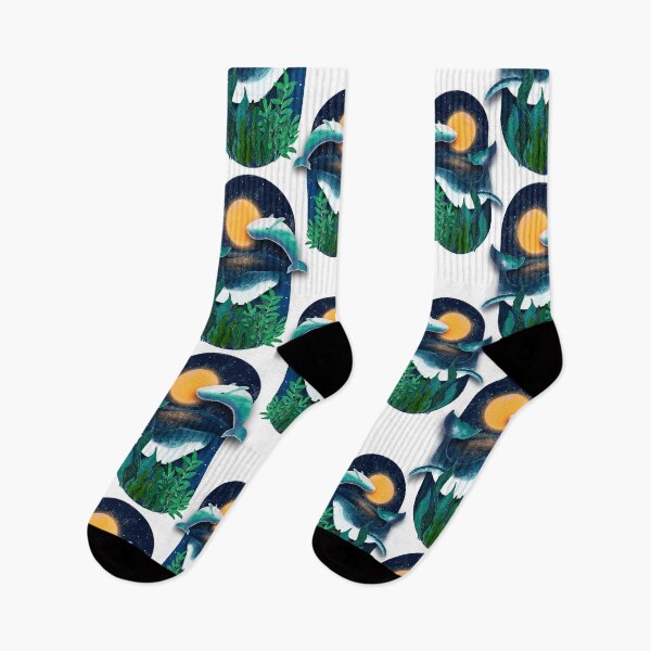 Item preview, Dancing Whales designed and sold by mikaylart.