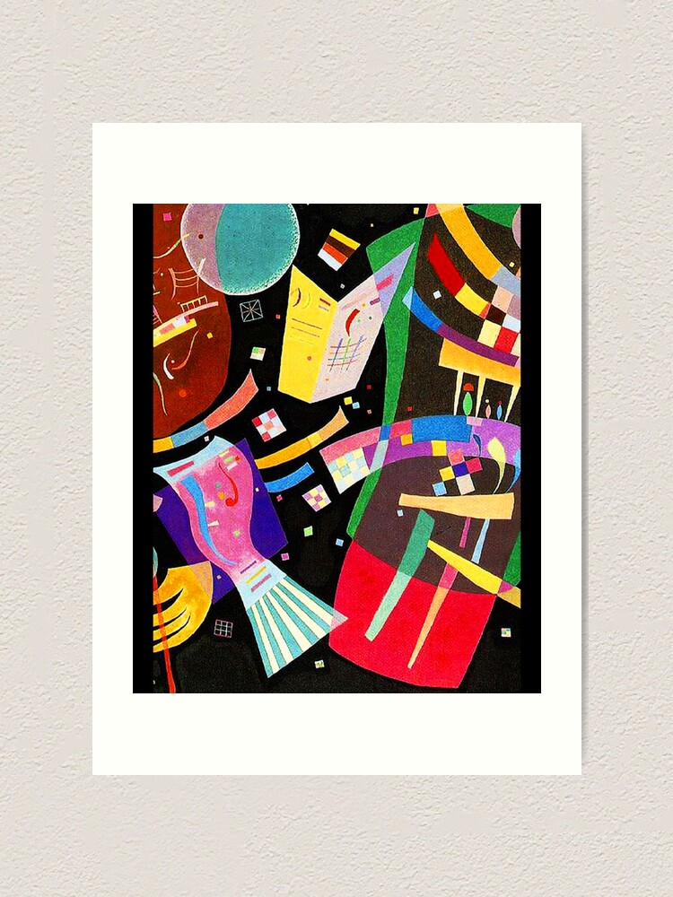 "KANDINSKY COMPOSITION X HD Best Original Kandinsky 1939 Art Print