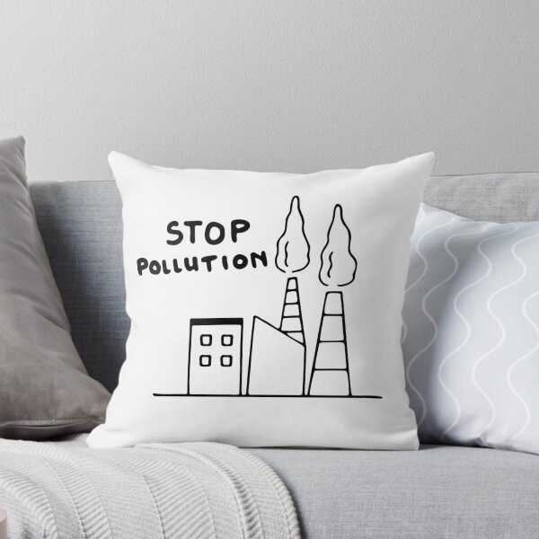 Aperçu de l'œuvre Stop pollution créée et vendue par KING111.