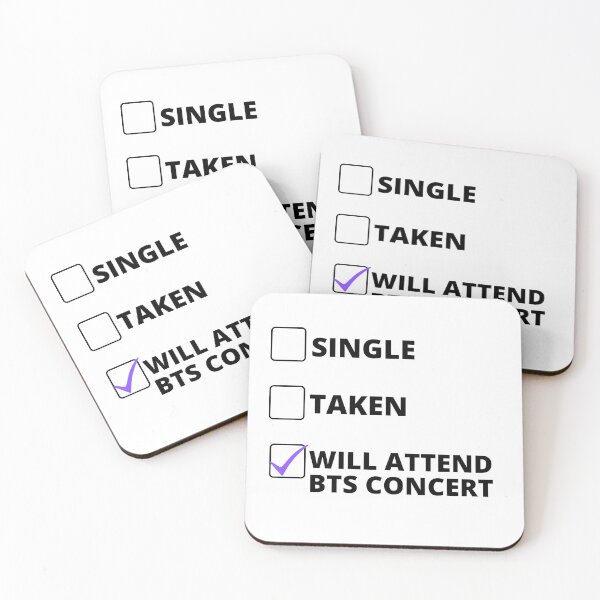Item preview, Will attend BTS concert BTS Inspired Checklist designed and sold by Winterlock.