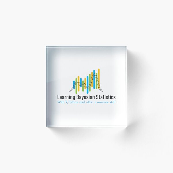 Item preview, LBS Logo designed and sold by Learning Bayesian Statistics.