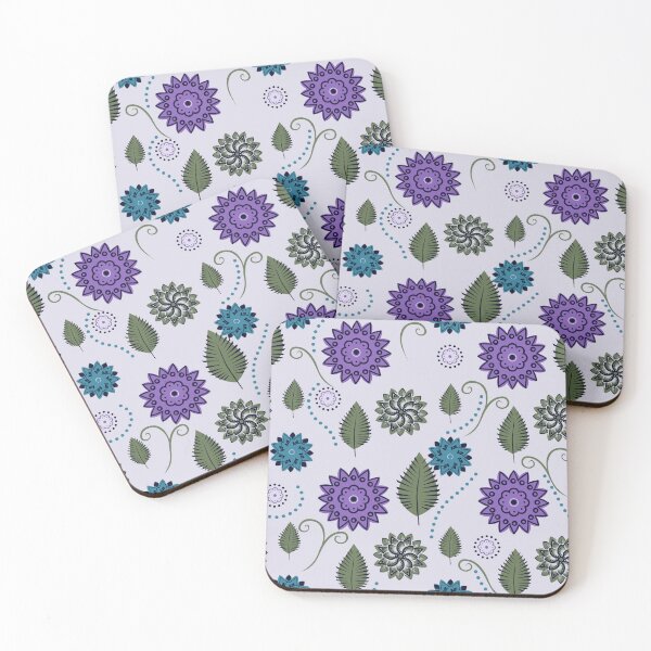 Item preview, Pale floral pattern designed and sold by Lyndsey Hale.