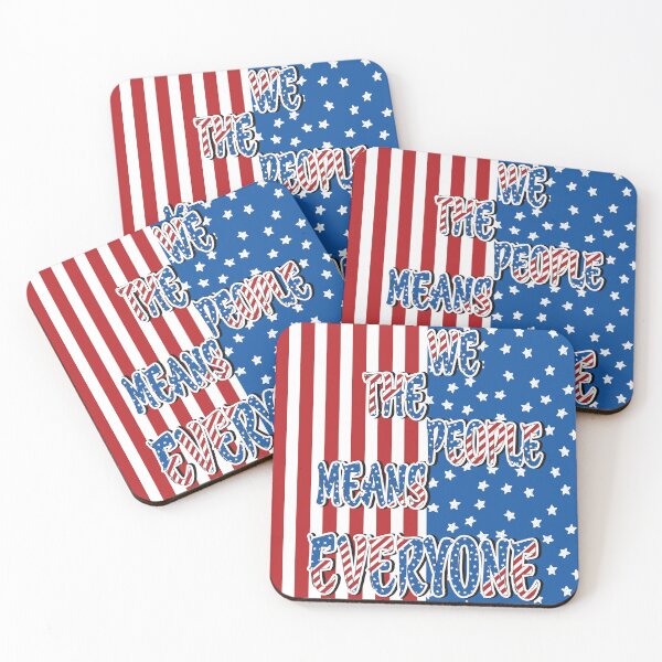 Item preview, We the People Means Everyone - American Flag Happy 4th of July Memorial Day Freedom Equality USA US Stars and Stripes designed and sold by zicutza.
