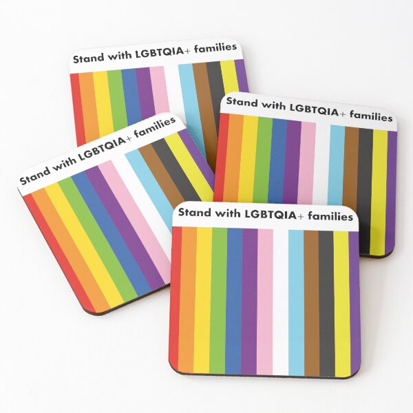 Item preview, Stand with LGBTQIA+ families - inclusive pride flag -  Pride Allyship   designed and sold by Inspirationmotivation.