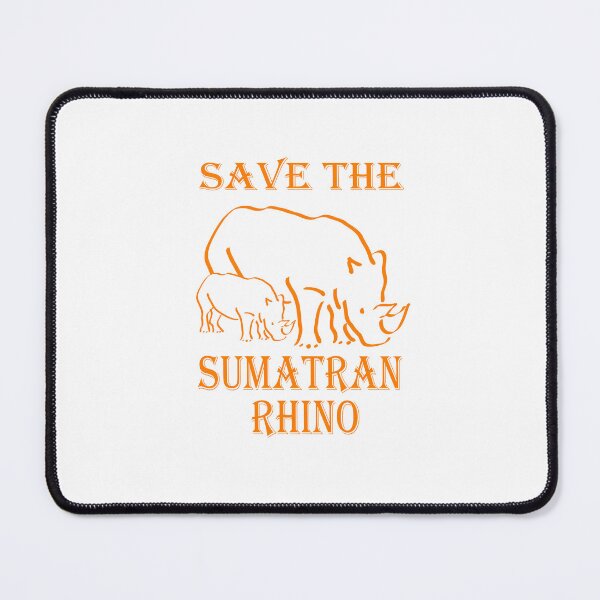 Item preview, Save The Sumatran Rhino designed and sold by Tamer ⭐⭐⭐⭐⭐.