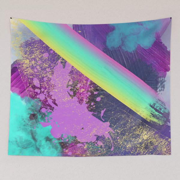 Item preview, Modern Art Streaks and Splashes designed and sold by tomorrowsart.