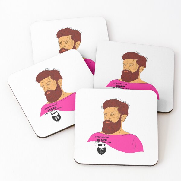 Item preview, if you touch my beard I get you touch your butt please touch my beard t-shirt  designed and sold by KARTICK DUTTA.