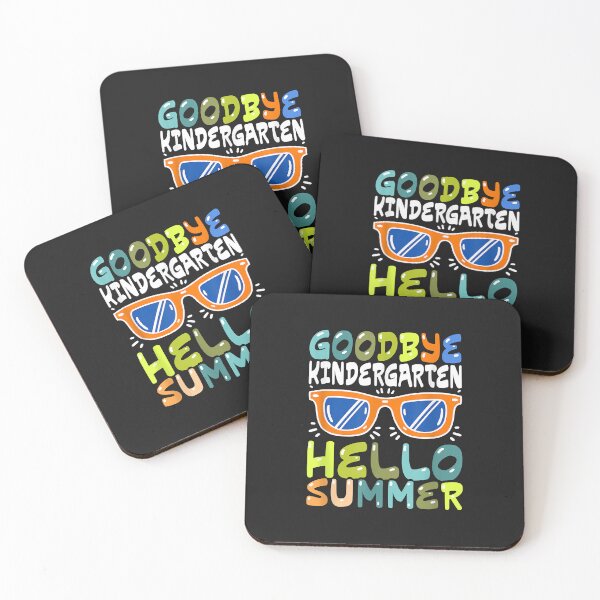 Item preview, Goodbye Kindergarten Hello Summer Kinder Graduate Kids designed and sold by luciaaljudith.