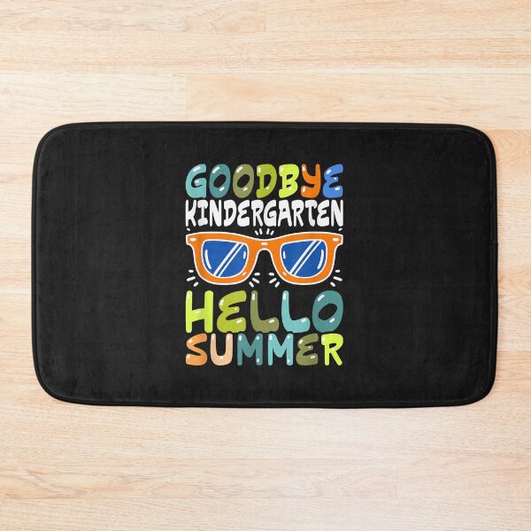 Item preview, Goodbye Kindergarten Hello Summer Kinder Graduate Kids designed and sold by luciaaljudith.